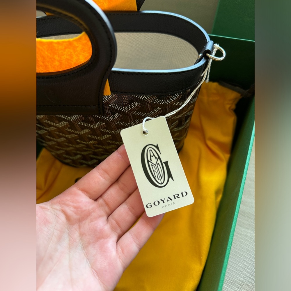 NEW🖤GOYARD🖤Mini Beluga Crossbody Top Handle Bag - Picture 12 of 12
